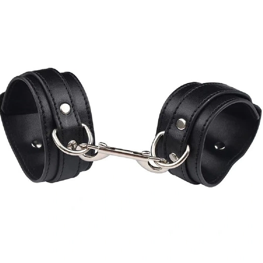 Anal Hooks 5334 Beaded Hook with Elegant Cuffs and Anal Collar 1007